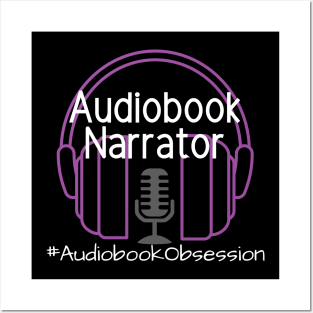 Audiobook Narrator Posters and Art